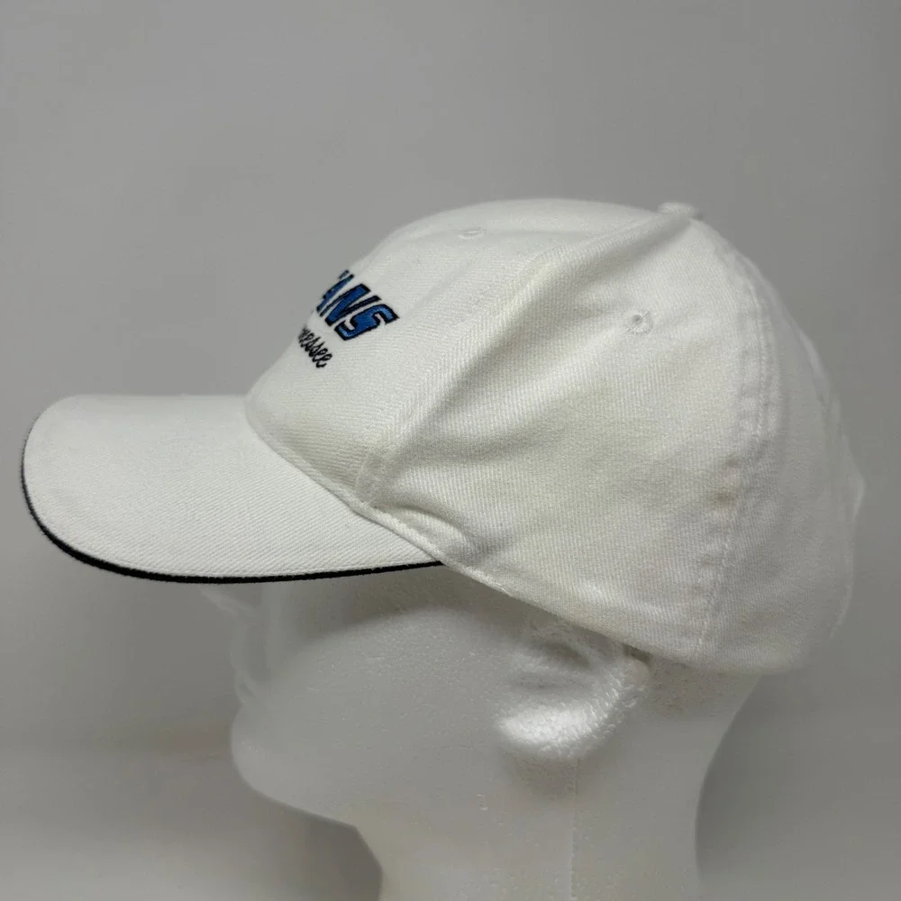 NFL Tennessee Titans White Baseball Cap Adjustable Hat Embroidered Cotton